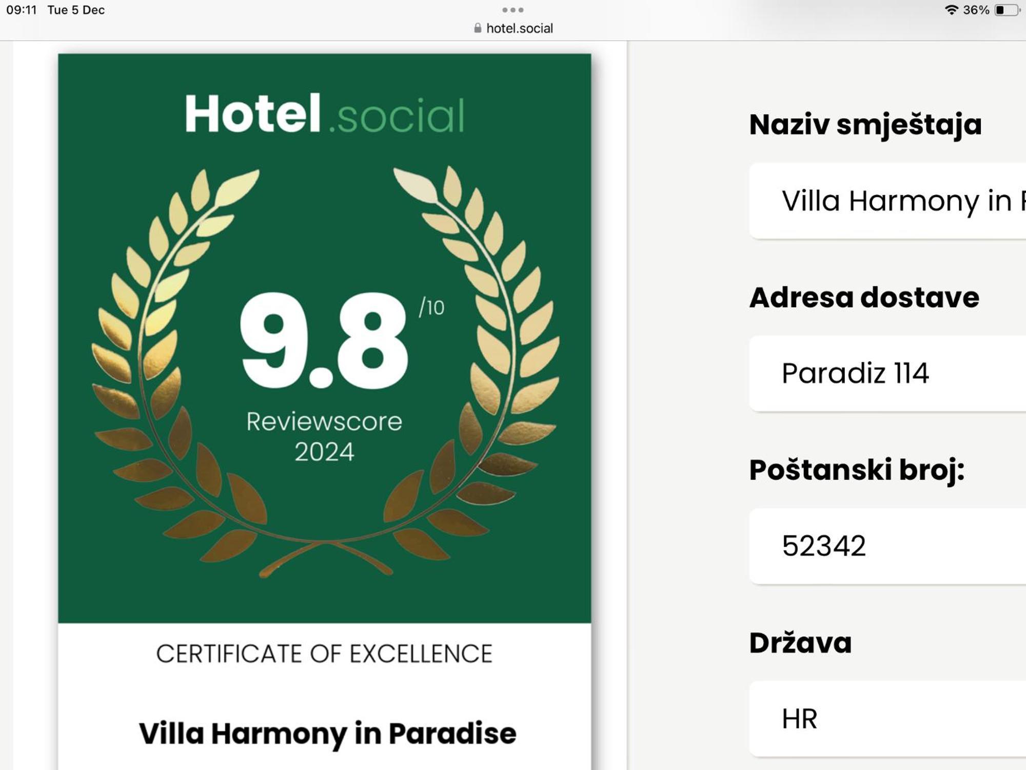 Villa Harmony In Paradise Svetvinčenat المظهر الخارجي الصورة